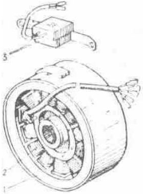 The generator and sensor of ignition